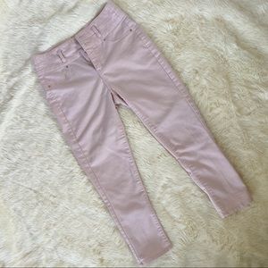 REFUGE High Waisted Pants Light Pink